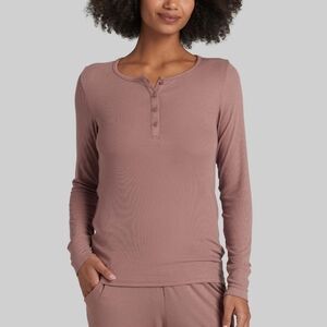 Riff size large oversized drop sleeve ribbed long sleeve tee